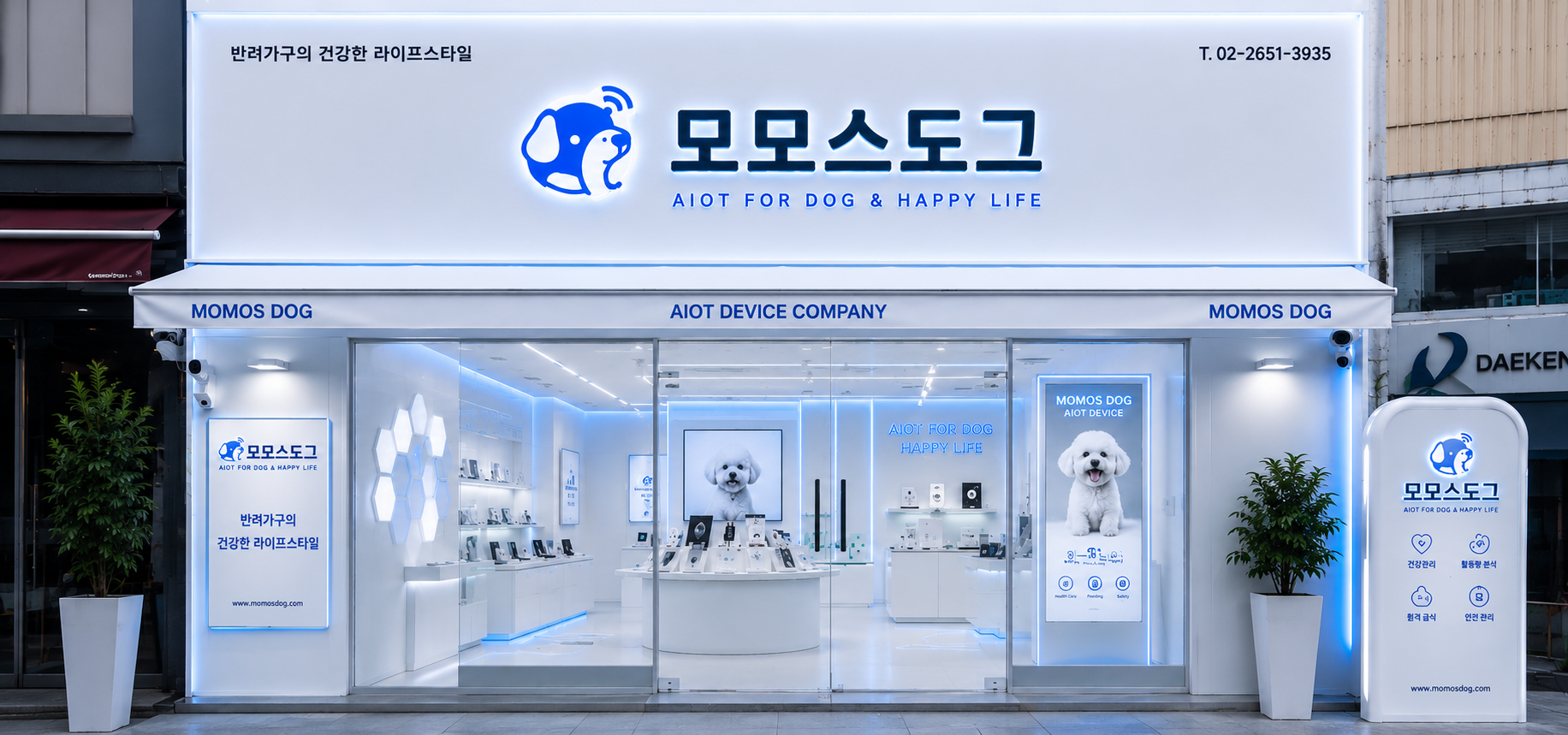 모모스도그 오프라인 매장